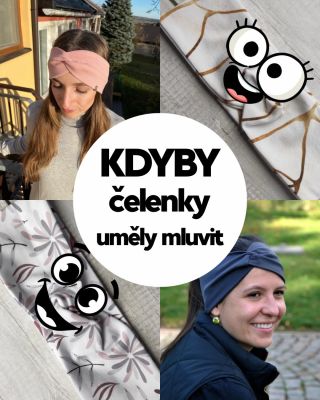 🍄 Čelenky Houba nejsou jen kus látky. Přesně tohle by říkaly, kdyby uměly mluvit 😃 A taky to jsou parťačky, co:...