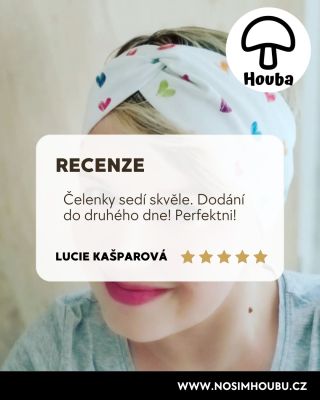 Děkuju, že nosíte Houbu. A děkuju, že mi dáváte vědět, jak vám sedí. 🍄 Ručně šitý kousek má hodnotu až ve chvíli, kdy dělá...